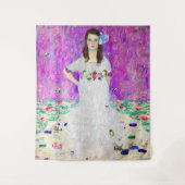 Young Girl, Gustav Klimt Wandkleed (Voorkant)