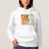 Young Girl Happy Birthday Hoodie (Voorkant)