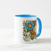 Young girl in a magical world mok (Voorkant rechts)