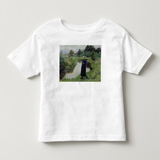 Young Girl in de Fields, Kinder Shirts (Voorkant)
