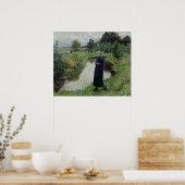 Young Girl in de Fields, Poster (Keuken)