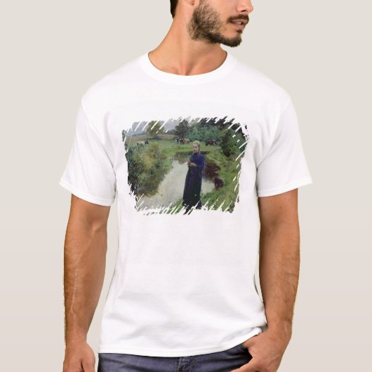 Young Girl in de Fields, T-shirt (Voorkant)