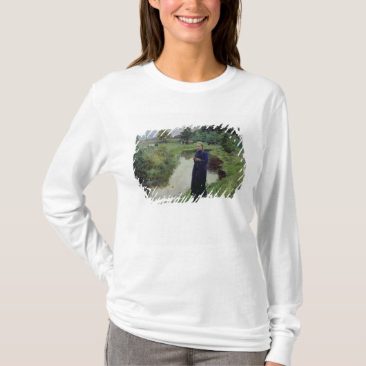 Young Girl in de Fields, T-shirt (Voorkant)