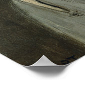 Young Girl in haar Toilet Poster (Hoek)