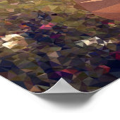 Young Girl met Bouquet - door Boris Draschoff Poster (Hoek)