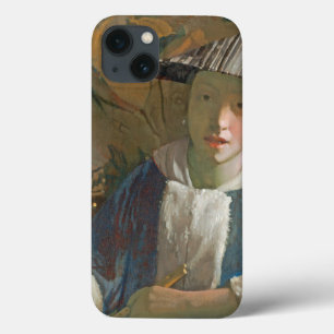 Young Girl met een Flute, c.1665-70 iPhone 13 Hoesje