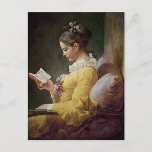 Young Girl Reading, c.1776 Briefkaart (Voorkant)