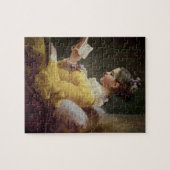 Young Girl Reading, c.1776 Legpuzzel (Horizontaal)