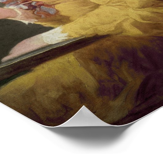 Young Girl Reading, c.1776 Poster (Hoek)