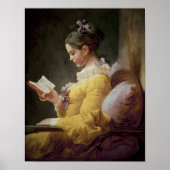 Young Girl Reading, c.1776 Poster (Voorkant)