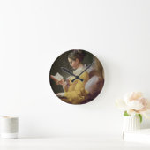 Young Girl Reading, c.1776 Ronde Klok (Huis)