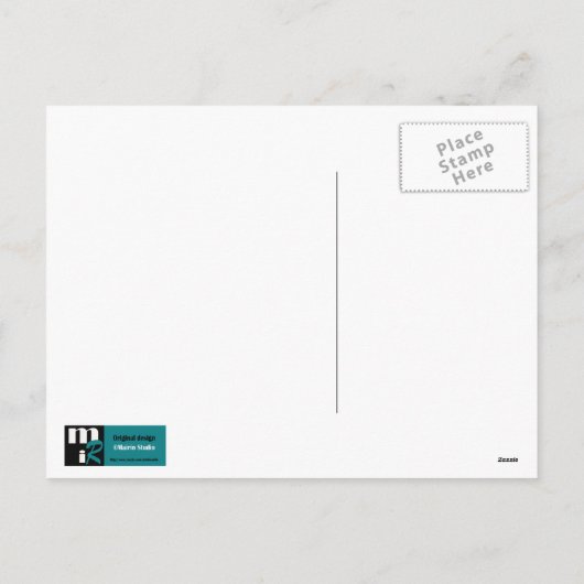 Young Girl Skier | Eigen naam kerstmis Feestdagenkaart (Achterkant)