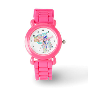 Young Girl's Watch met een Fantasy Fish Horloge