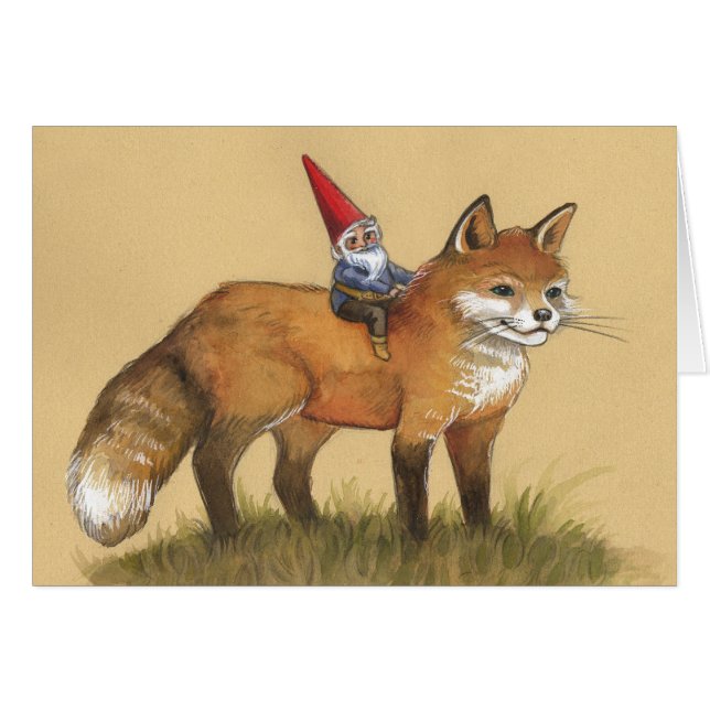 Young Gnome en Fox (Voorkant Horizontaal)