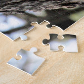 Young Great Horned Owl Jigzaag Puzzle Legpuzzel (Zijkant)