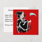 Young Grim Reaper Kaart (Voorkant / Achterkant)