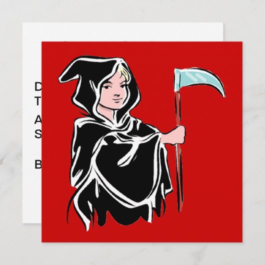 Young Grim Reaper Kaart (Voorkant / Achterkant)