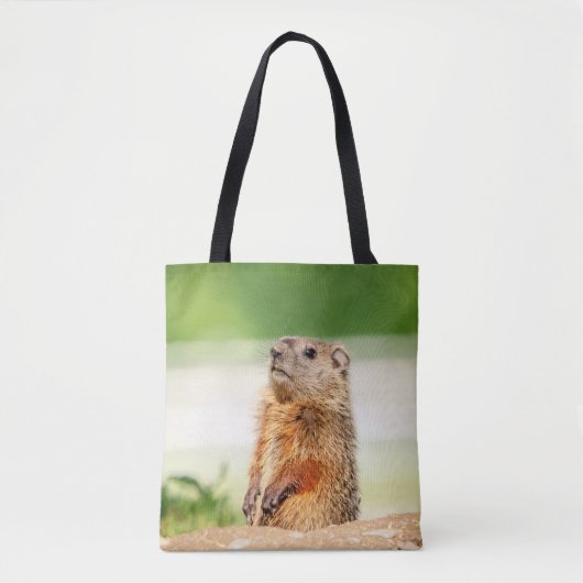 Young Groundhog Tote Bag (Voorkant)