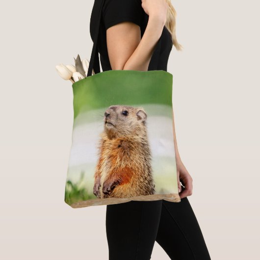 Young Groundhog Tote Bag (Dichtbij)