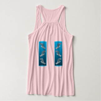 Young Grouper - Design gradient blue background |  Tanktop