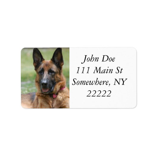 Young GSD Etiket (Voorkant)