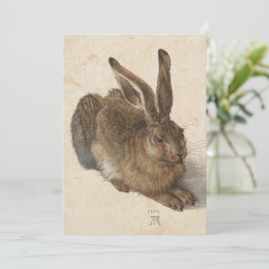 Young Hare | Albrecht Dürer (Staand voorkant)