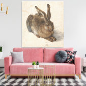Young Hare Albrecht Durer Canvas Afdruk (Insitu (Woonkamer))