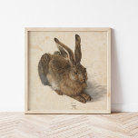 Young Hare | Albrecht Dürer Poster<br><div class="desc">Young Hare (1502) van de Duitse kunstenaar Albrecht Dürer. Origineel kunstwerk is een natuur studie waterverf schilderij van een bruin konijn. Gebruik de ontwerphulpmiddelen om douanetekst toe te voegen of het afbeelding te personaliseren.</div>
