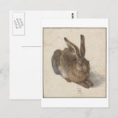 Young Hare by Albrecht Durer Briefkaart (Voorkant / Achterkant)