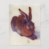 Young Hare by Albrecht Durer, Renaissance Fine Art Briefkaart (Voorkant)