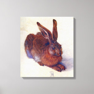 Young Hare by Albrecht Durer, Renaissance Fine Art Canvas Afdruk