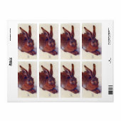 Young Hare by Albrecht Durer, Renaissance Fine Art Etiket (Full Sheet)