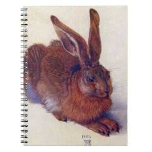 Young Hare by Albrecht Durer, Renaissance Fine Art Notitieboek