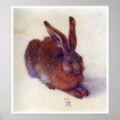 Young Hare by Albrecht Durer, Renaissance Fine Art Poster (Voorkant)
