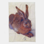 Young Hare by Albrecht Durer, Renaissance Fine Art Theedoek (Verticaal)