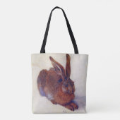 Young Hare by Albrecht Durer, Renaissance Fine Art Tote Bag (Achterkant)