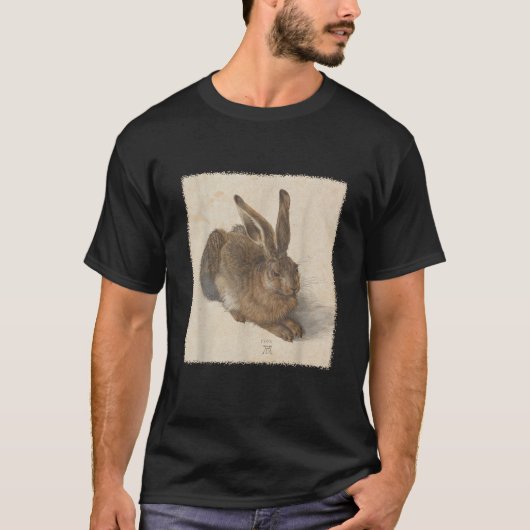 Young Hare Field Hare by Albrecht Durer Renaissanc T-shirt (Voorkant)