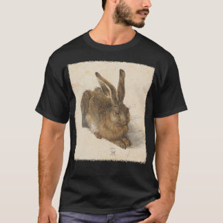 Young Hare Field Hare door Albrecht Durer Renaissa T-shirt