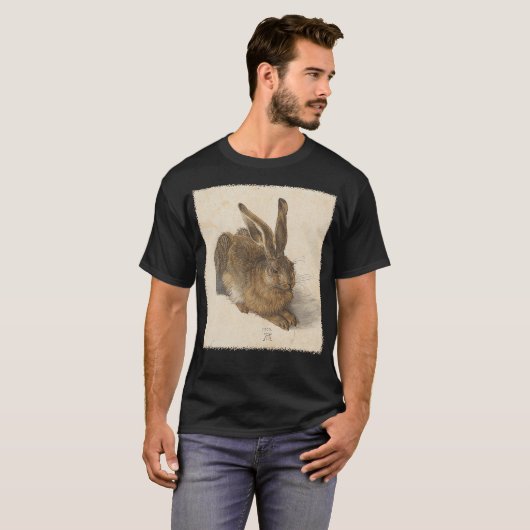 Young Hare Field Hare door Albrecht Durer Renaissa T-shirt (Voorkant volledig)