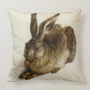 "Young Hare" Omgekeerd door Albrecht Dürer Kussen