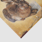 Young Hare (Rabbit), Squirrel and Nuts Parchment Tissuepapier (Detail)