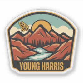 Young Harris, Georgia Sticker