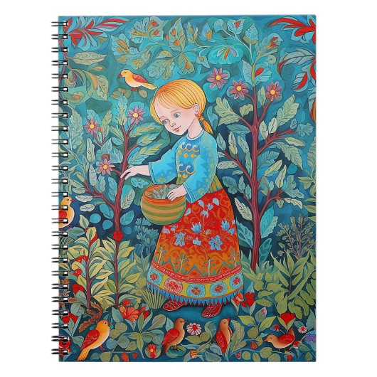 Young Healer Girl Notitieboek (Voorkant)