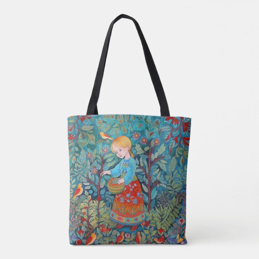 Young Healer Girl Tote Bag (Achterkant)