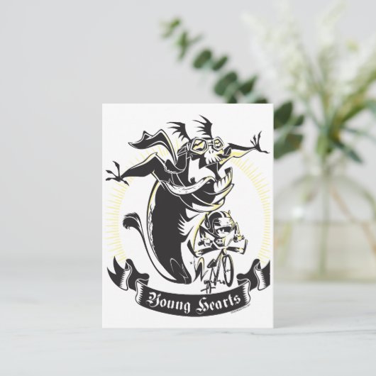 Young-Hearts Briefkaart (Staand voorkant)