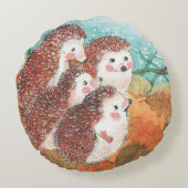 Young Hedégel Planner Rond Kussen (Achterkant)