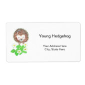 Young Hedégel & Wild Strawberry Flowers Etiket (Voorkant)