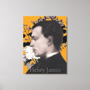 Young Henry James Canvas Afdruk