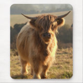 Young Highland Cow Muismat (Voorkant)