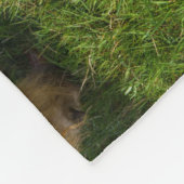 Young Highland Koeien Fleece Deken (Hoek)